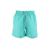 Erkek Deniz Şortu 3 Cepli Pamuklu Polyester Su Yitici Tahriş Etmeyen Astar Su Yeşili
