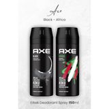 Erkek Deodorant Sprey Black ve Africa 150 ml
