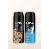 Erkek Deodorant Sprey Leather & Cookies ve Ice Chill 150 ml