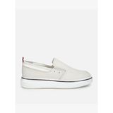 Erkek Deri Beyaz Metal Detaylı Günlük Loafer 02AYH317390A900