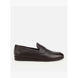 Erkek Deri Kahverengi Klasik Loafer 02AYH324890A480