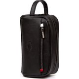 Erkek Deri Portföy Clutch Traş Kozmetik Bakım ve Günlük El Çantası (14X24CM) NEW171 - Siyah - 14 x 24 cm