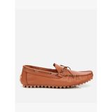 Erkek Deri Taba Esnek Tabanlı Günlük Loafer 02AYH302740A370