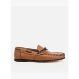 Erkek Deri Taba Yumuşak Dokulu Günlük Loafer 02AYH324970A370