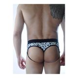 Erkek Desenli Fantezi Jockstrap İç Çamaşırı RLKF-865594
