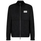 Erkek Dik Yaka Regular Fit Fermuar Kapamalı Uzun Kollu Siyah Eşofman Üstü 7M000674 AF16718-UC001