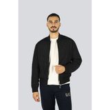 Erkek Dik Yaka Uzun Kol Emporio Armani Yazı Detaylı Fermuarlı Çift Taraflı Lacivert Ceket EM003783 AF19870-FC253 - 50