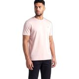Erkek Dokuma Kumaş Düz Bisiklet Yaka Kahverengi T-Shirt 25411026SM-155