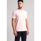 Erkek Dokuma Kumaş Düz Bisiklet Yaka Kahverengi T-Shirt 25411026SMA-155