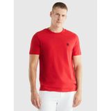 Erkek Dokuma Kumaş Kısa Kol Düz Model Kırmızı T-Shirt MW0MW33987-XLG