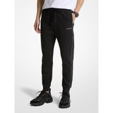 Erkek Dokuma Kumaş Normal Bel Düz Model Siyah Eşofman Altı CT4524J5MF-BLACK
