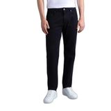 Erkek Dokuma Kumaş Normal Bel Düz Model Siyah Pantolon 13314067-011