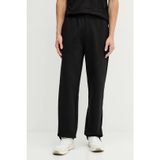 Erkek Dokuma Kumaş Normal Bel Düz Model Siyah Pantolon XM001890 AF10818-UC001
