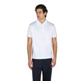 Erkek Düğme Kapama Kısa Kol%100 Pamuk Beyaz-Altın Polo Yaka T-Shirt 26411224-10E