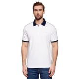 Erkek Düğme Kapama Kısa Kol%100 Pamuk Beyaz Polo Yaka T-Shirt 26411272-010
