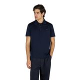 Erkek Düğme Kapama Kısa Kol%100 Pamuk Lacivert-Gold Polo Yaka T-Shirt 26411224-50E