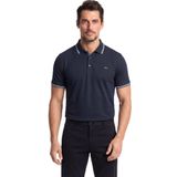 Erkek Düğme Kapama Kısa Kol%100 Pamuk Mavi Polo Yaka T-Shirt 26411256SM-013