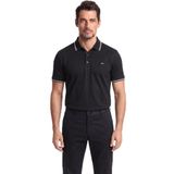 Erkek Düğme Kapama Kısa Kol%100 Pamuk Siyah Polo Yaka T-Shirt 26411256SM-011