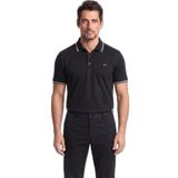 Erkek Düğme Kapama Kısa Kol%100 Pamuk Siyah Polo Yaka T-Shirt 26411256SMA-011