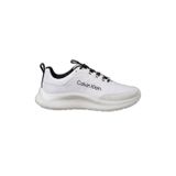 Erkek Düşük Bilekli Ortopedik Tabanlı CK Logo Detaylı Beyaz Sneaker HM0HM02342-01W