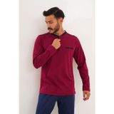 Erkek Düz Patlı Bordo Pijama Takımı 8000