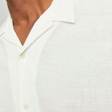 Erkek Düz Renk Dügme Kapamali Gömlek - Luke - 001 - Beyaz - 2XL