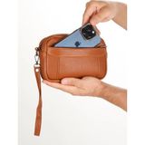 Erkek El Askılı Portföy Clutch El Çantası NEW256 - Taba