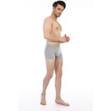 Erkek Elastanlı Gri Boxer 810