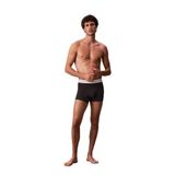Erkek Elastik Bel Bantlı Pamuklu Beşli Paket Siyah Boxer LV00NB4437-UB1