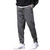 Erkek Eşofman İçi Polarlı Bağcıklı Bel Jogger Spor fitness Eşofman Altı SPOR-ESF001 Lacivert S