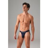 Erkek Fantezi Jockstrap string 1004 Lacivert