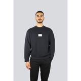 Erkek Fermuarlı ve Kabartmalı Kartal Logolu Regular Fit Kapüşonlu Lacivert Sweatshirt EM001045 AF100131-UB118