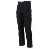 Erkek Fit Cepli Taktik Siyah Pantolon