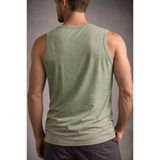 Erkek Flamlı Kumaş Sıfır Kolsuz Atlet Basic Spor Üst, Günlük Ve Fitness Kullanımına Uygun - Mint Yeşili