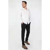 Erkek Fleto Cep Gabardin Pantolon Siyah