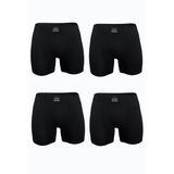Erkek Füme 4 lü Premium Collection Modal Uzun Boxer 4M250