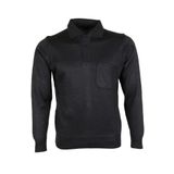 Erkek Füme Kazak Polo Yaka Yünlü Klasik Normal Kesim RAR00646 Füme 2XL