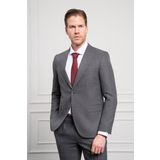 Erkek Füme Trend Slim Fit Dar Kesim Sivri Yaka Takım Elbise