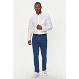 Erkek Gj Ls Pocket Slim Fit Gömlek - Beyaz - XL
