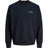 Erkek Gögüs Logo Baskili Sweatshirt - Blachad - 001-Siyah
