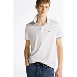 Erkek Göğüste Tommy Hilfiger Bayrak Işlemesi Beyaz T-Shirt MW0MW37310-YBR - XL