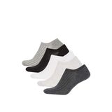 Erkek Görünmez 5'li Pamuklu Sneaker Çorap