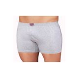Erkek Gri 6'lı Paket Penye Boxer Me010