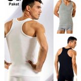 Erkek Gri 6'lı Paket Ribana Spor Atlet Elf568n133ccm6