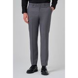 Erkek Gri Klasik Slim Fit Dar Kesim Pantolon