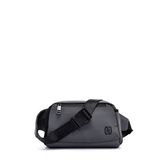 Erkek Gri Kumaş Mini Bel Çantası 25SBD30106F