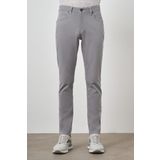 Erkek Gri Pamuk 5 Cep Slim Fit Jean Kot Pantolon