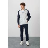 Erkek Gri Polar Sweatshirt