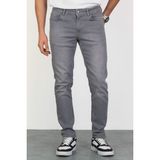 Erkek Gri Regular Jeans Likralı Esnek Kot Pantolon HLTHE001983 - 30 / 32