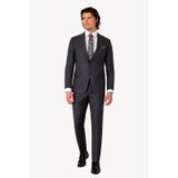 Erkek Gri Slim Fit Sivri Yaka Takım Elbise